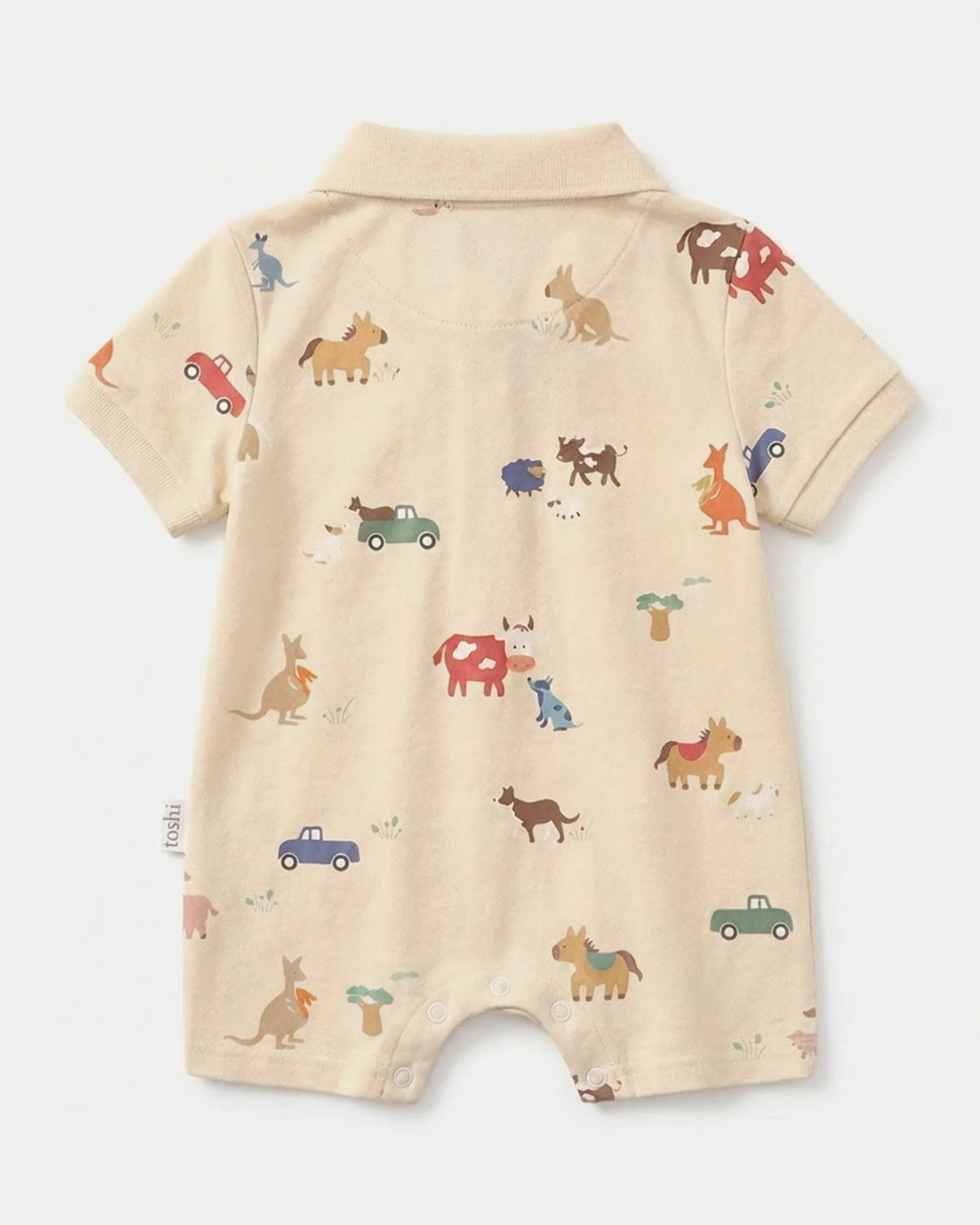 Toshi Onesie S/S Polo Arcadia - Station Hands
