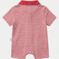 Toshi Onesie S/S Polo Mini - Lobster