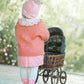 Organic Beanie Bobby - Misty Rose