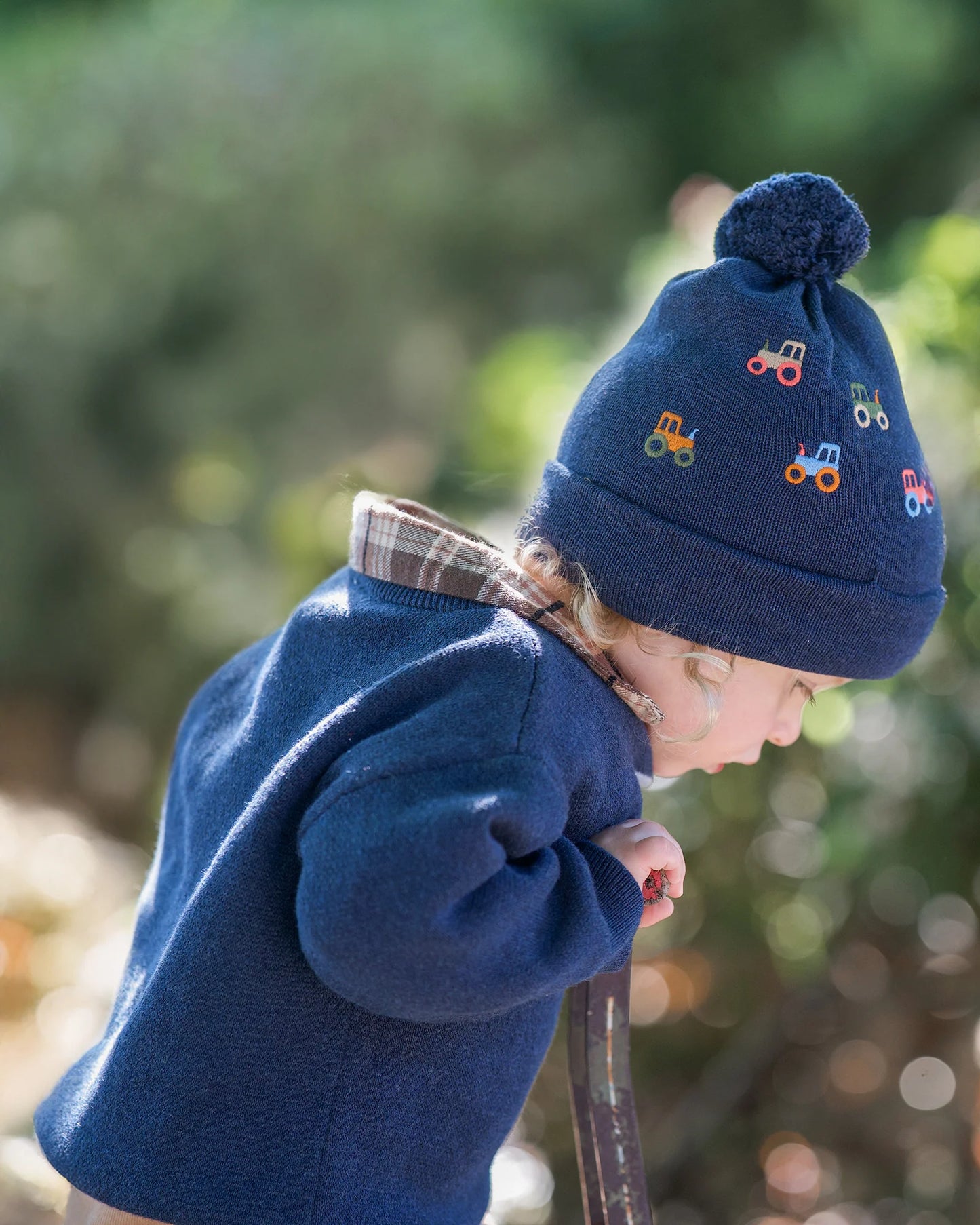 Organic Beanie Mystical - Tiny Tractors
