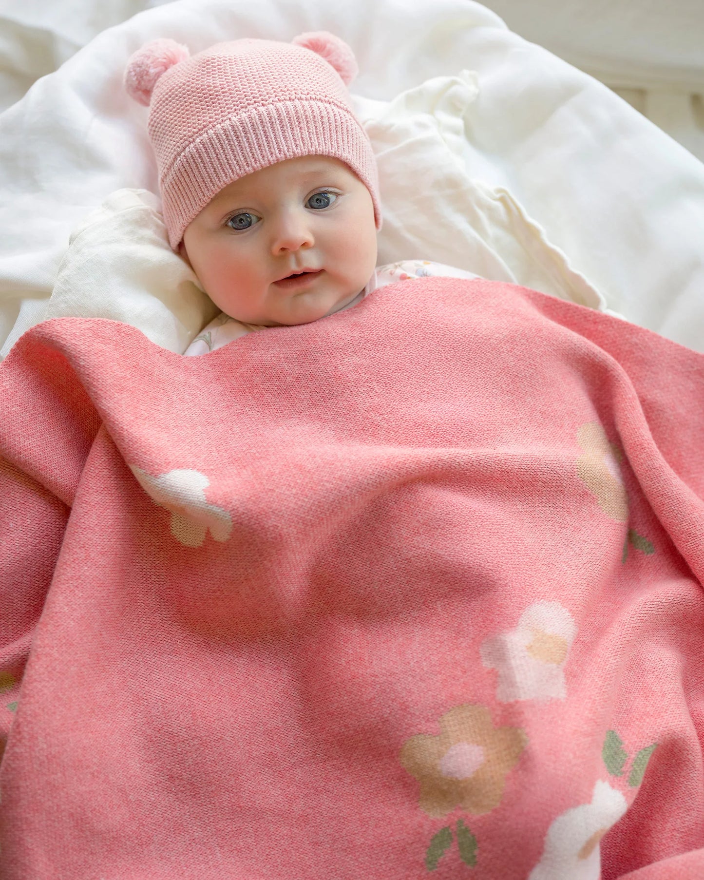Toshi Organic Snowy Beanie - Misty Rose