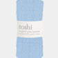 Organic Blanket Bowie - Bluebell
