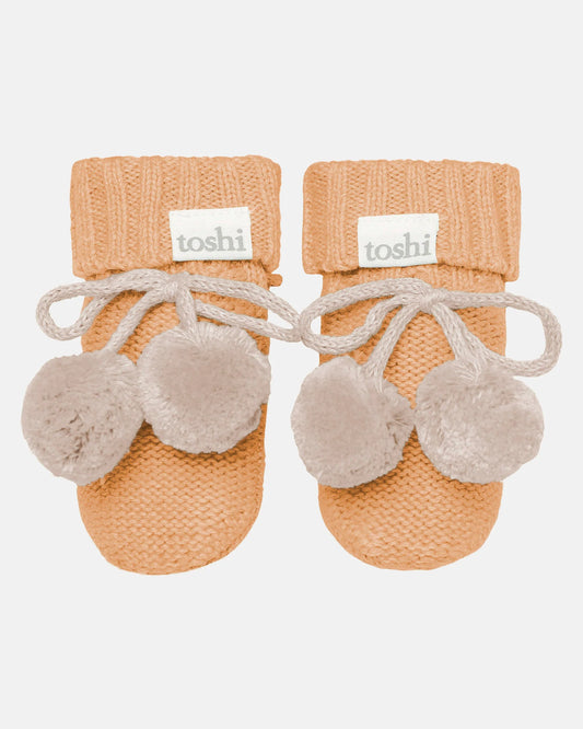 Toshi Organic Booties Bobby - Oak