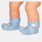 Toshi Organic Booties Yummy - Bluebell