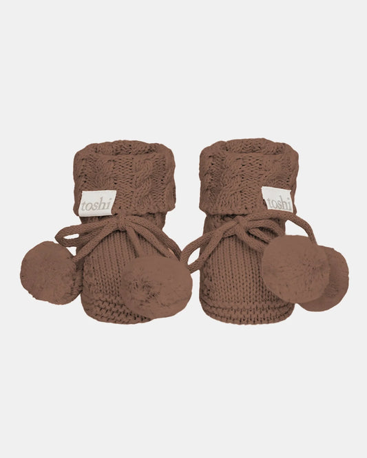 Toshi Organic Booties Yummy - Coco