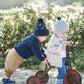 Organic Earmuff Beanie Bobby - Fog