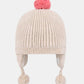 Organic Earmuff Beanie Bobby - Oatmeal