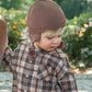 Organic Earmuff Beanie Bobby - Peppercorn