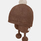 Organic Earmuff Beanie Bobby - Peppercorn
