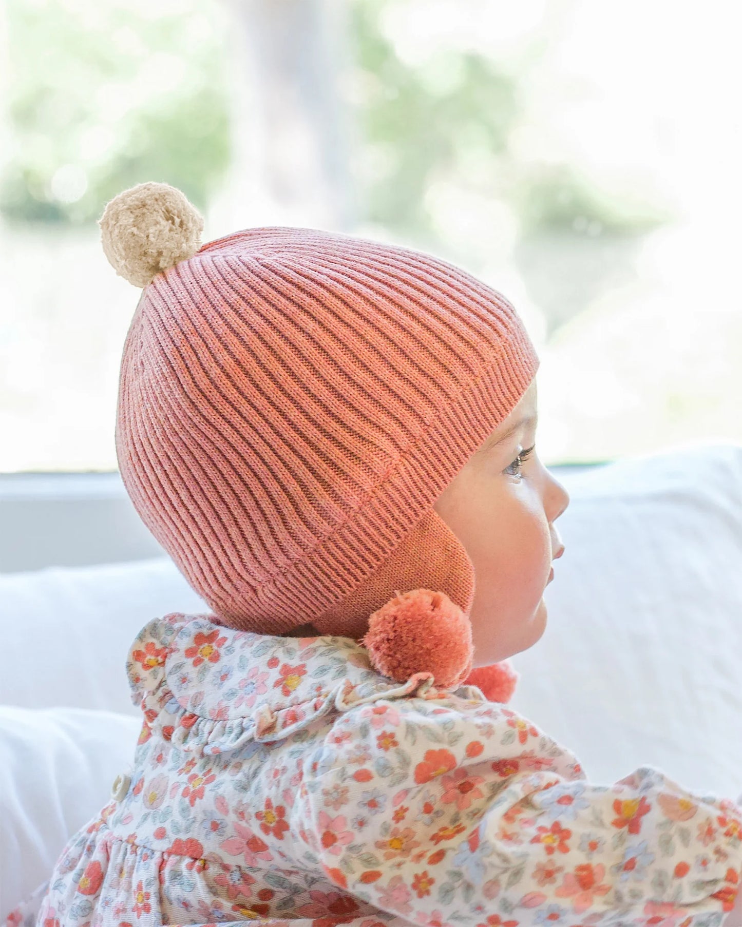 Organic Earmuff Beanie Bobby - Tumbleweed