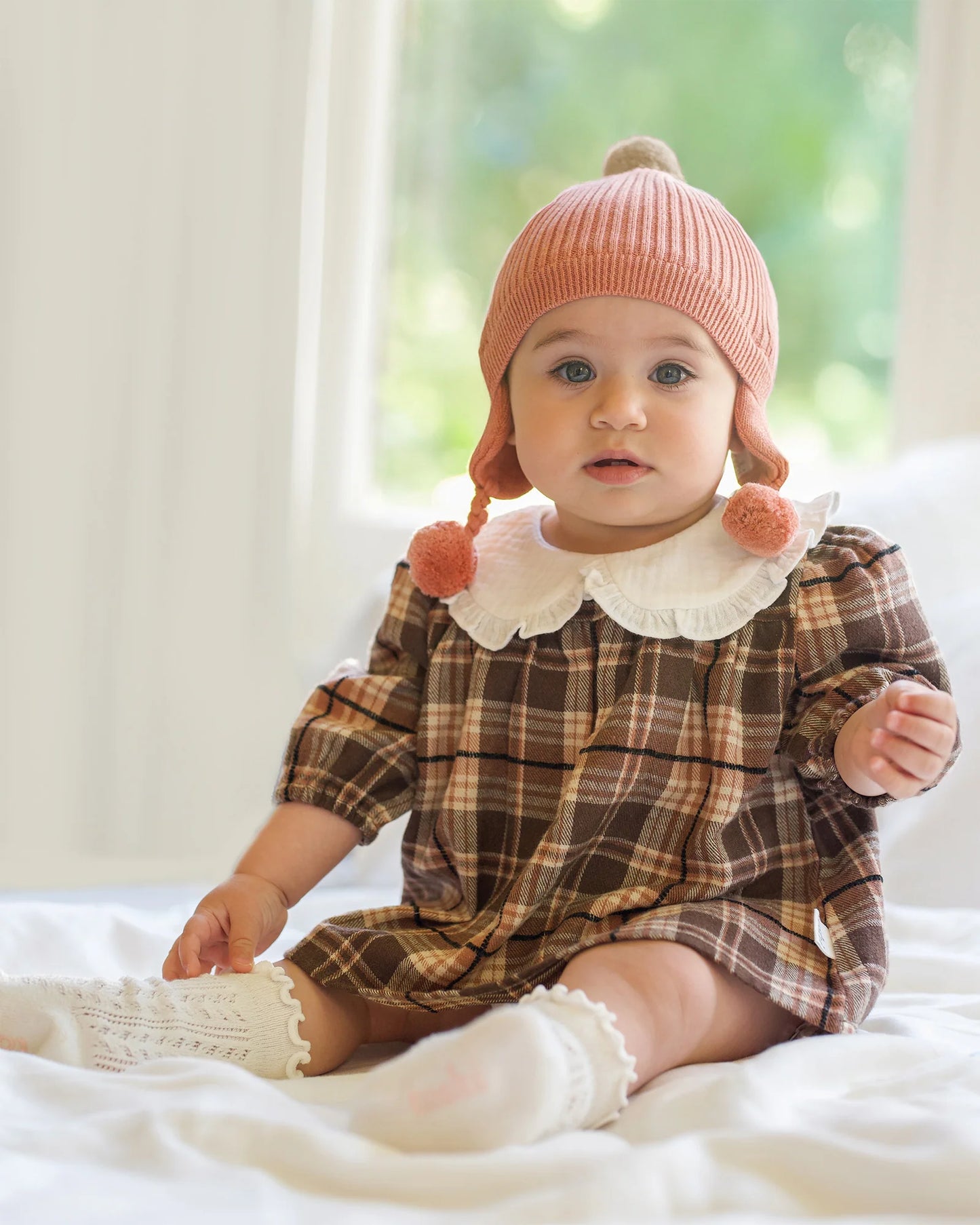 Organic Earmuff Beanie Bobby - Tumbleweed