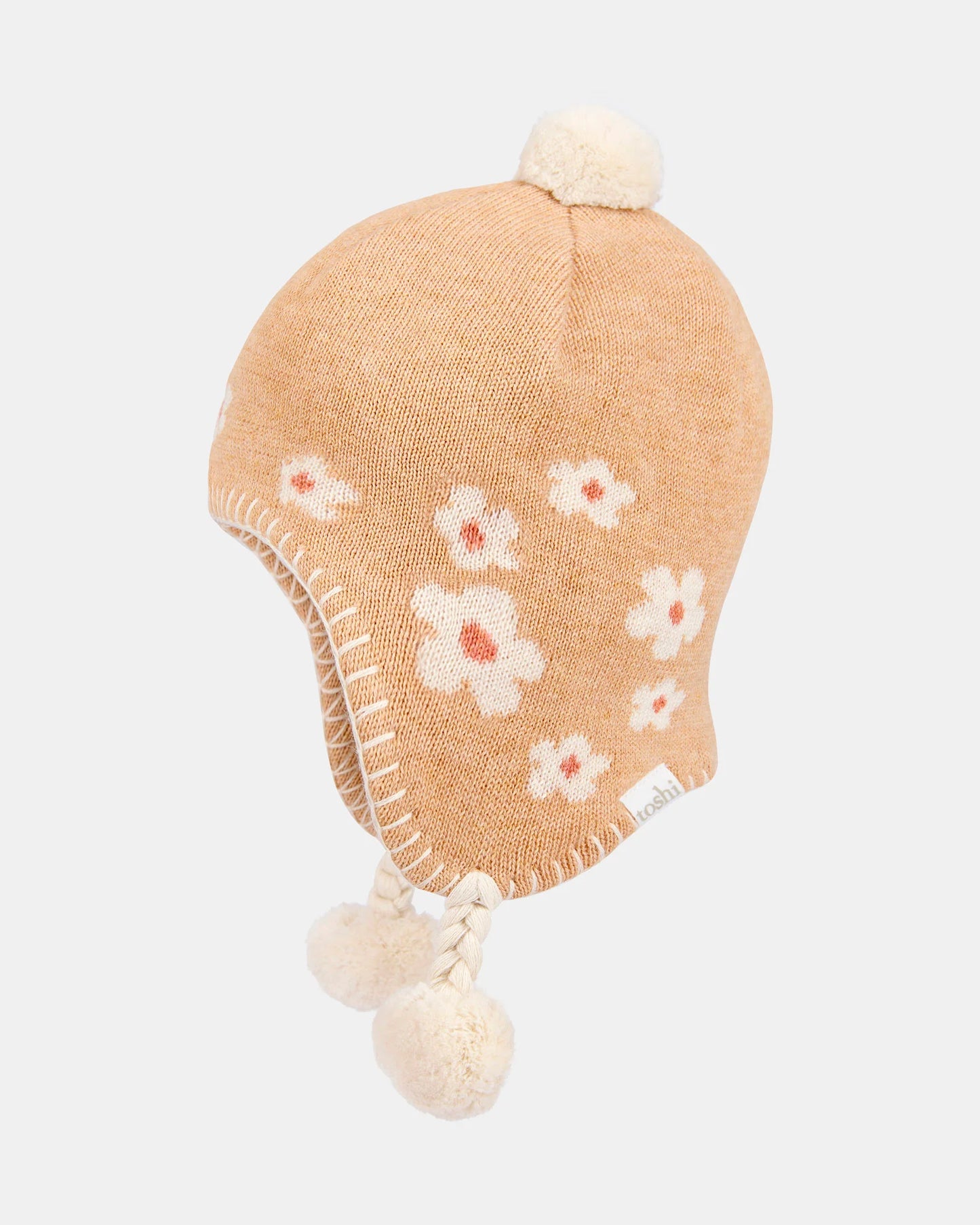 Organic Earmuff Beanie Mystical - Jasmine