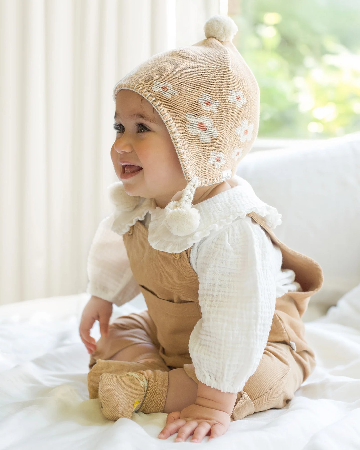 Organic Earmuff Beanie Mystical - Jasmine