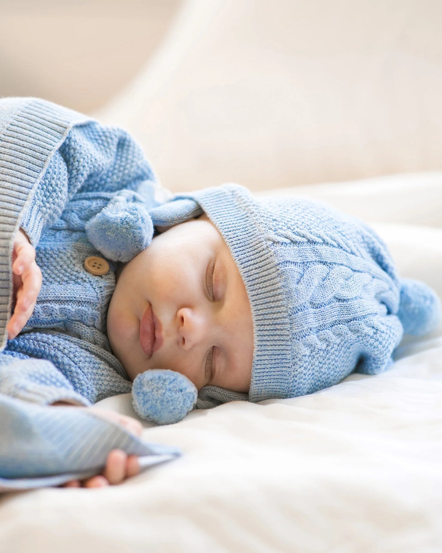 Organic Earmuff Yummy - Bluebell