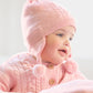 Organic Earmuff Yummy - Misty Rose