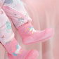 Toshi Hybrid Walking Socks - Unicorn