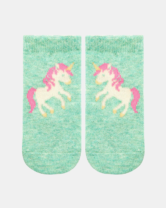 Toshi Organic Ankle Socks - Unicorn