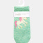 Toshi Organic Ankle Socks - Unicorn