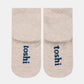 Toshi Organic Ankle Jacquard Socks - Puppy Dog