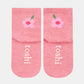 Toshi Organic Ankle Jacquard Socks - Rosie Posie
