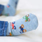 Toshi Organic Ankle Jacquard Socks - Tiny Tractors