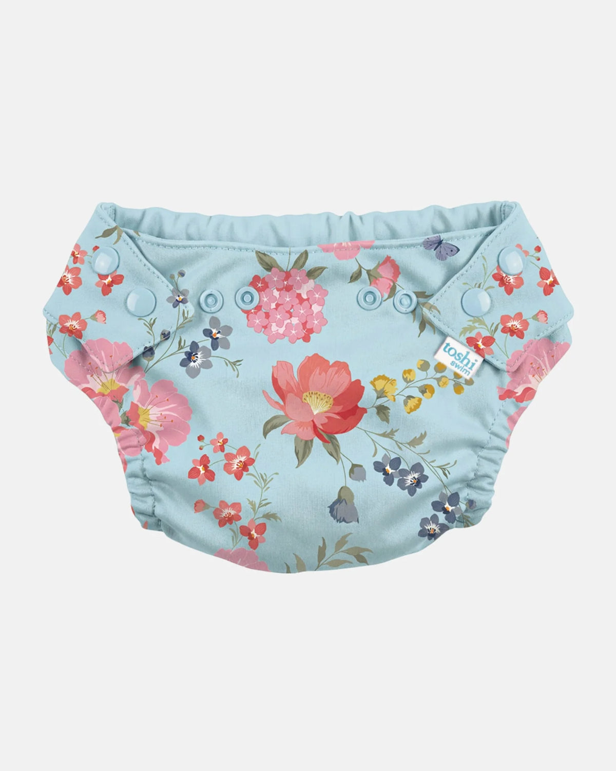 Toshi Reusable Swim Nappy Twinkle - Aqua Garden