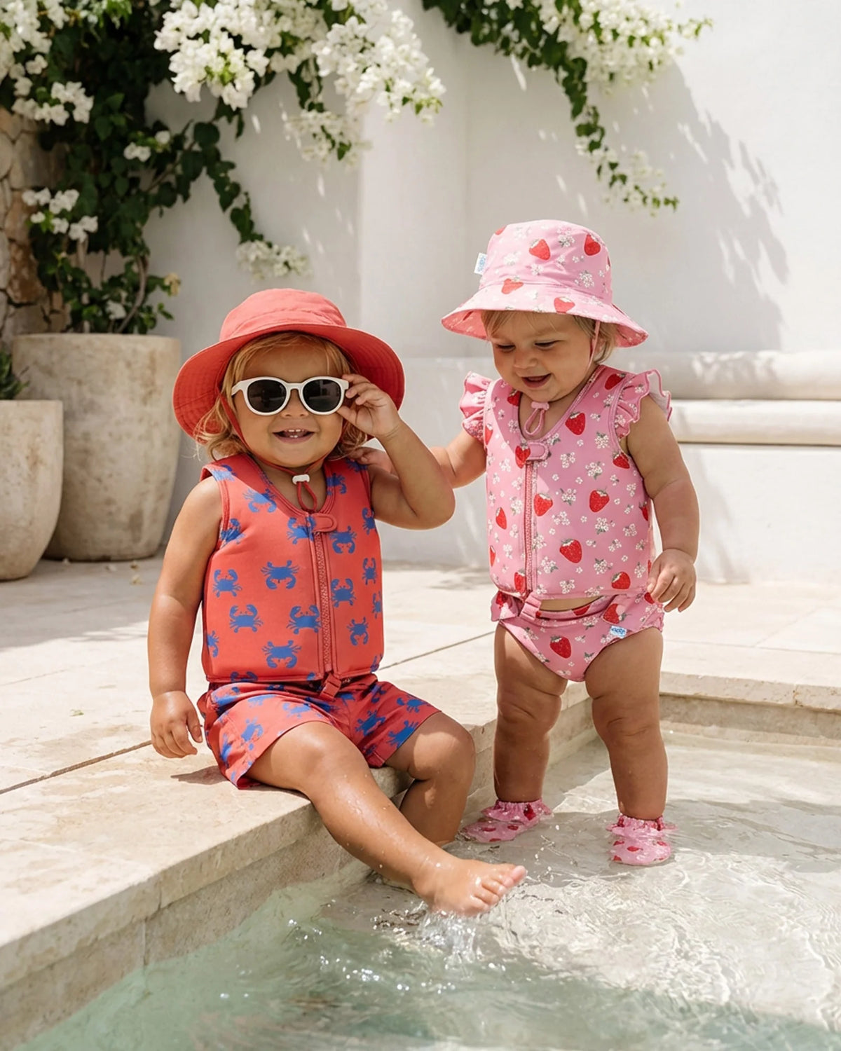 Toshi Reusable Swim Nappy Twinkle - Strawberry