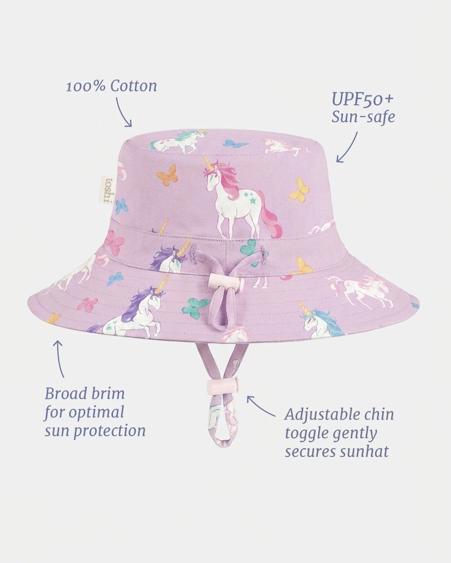 Sunhat Arcadia Unicorn - Lilac