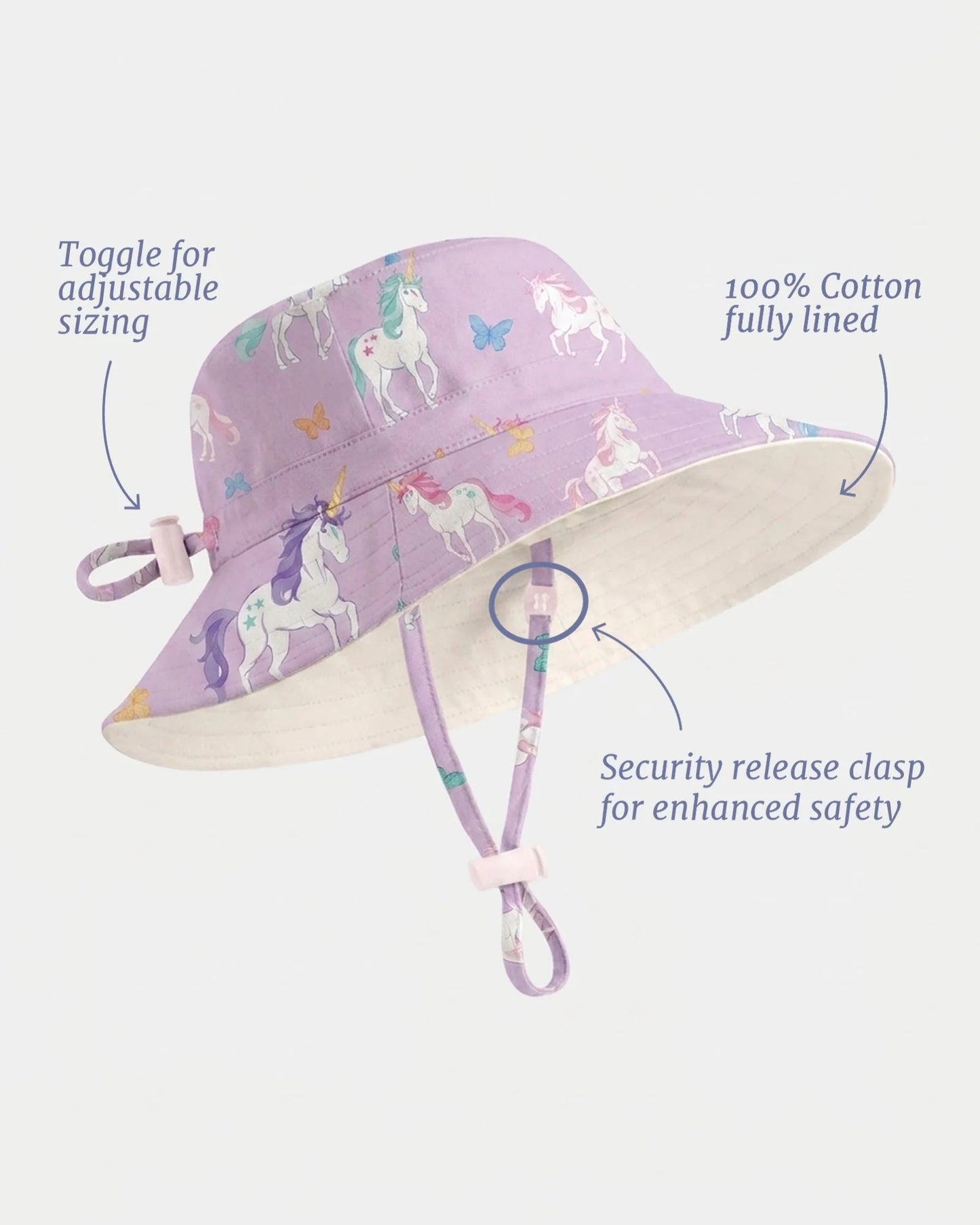 Sunhat Arcadia Unicorn - Lilac