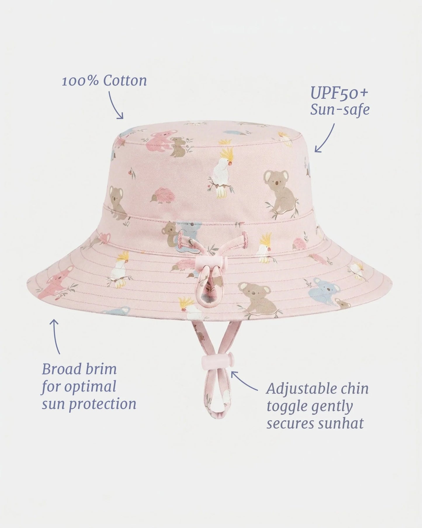 Sunhat OZ Gumnut Babies - Blossom