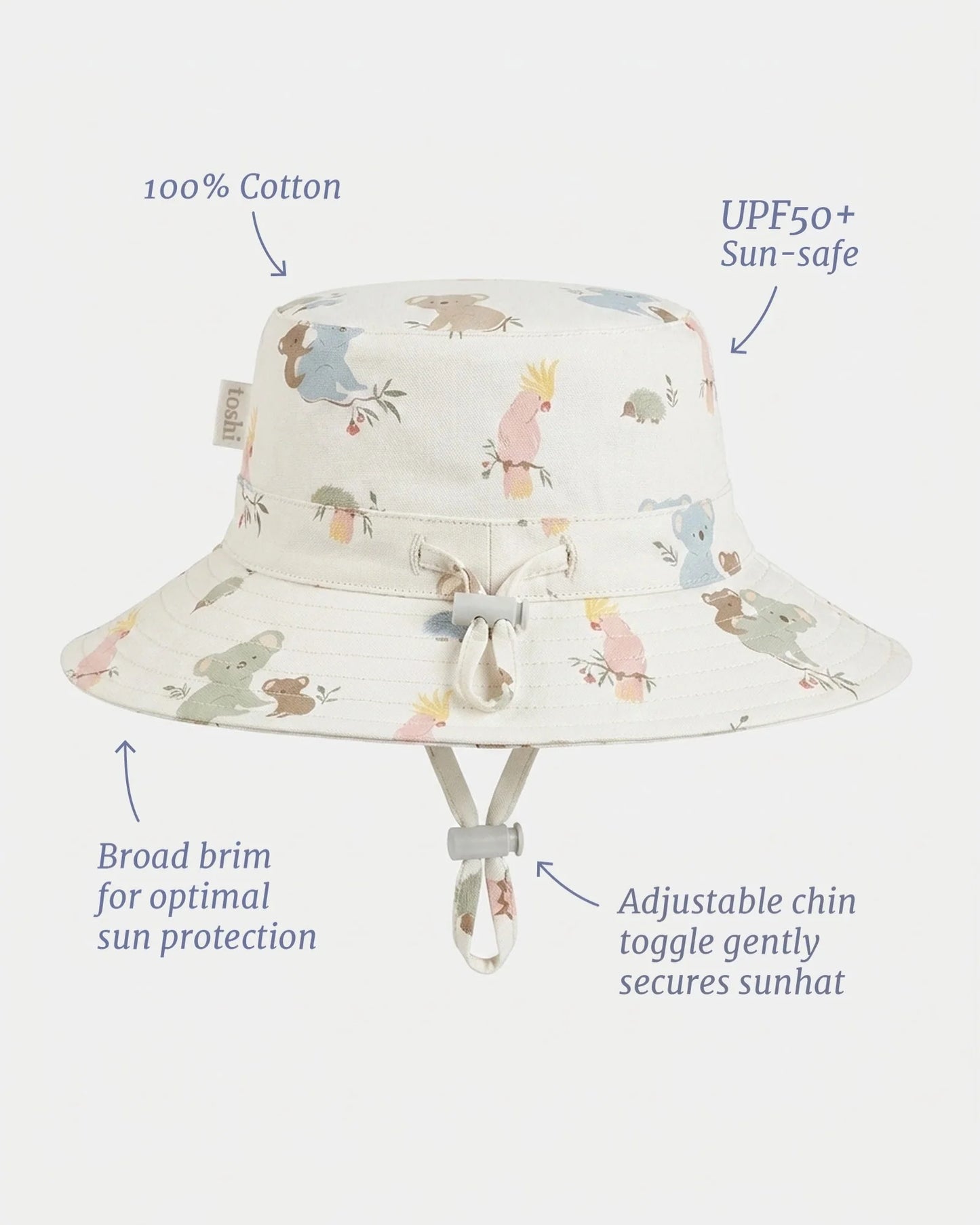 Sunhat OZ Gumnut Babies - Cloud