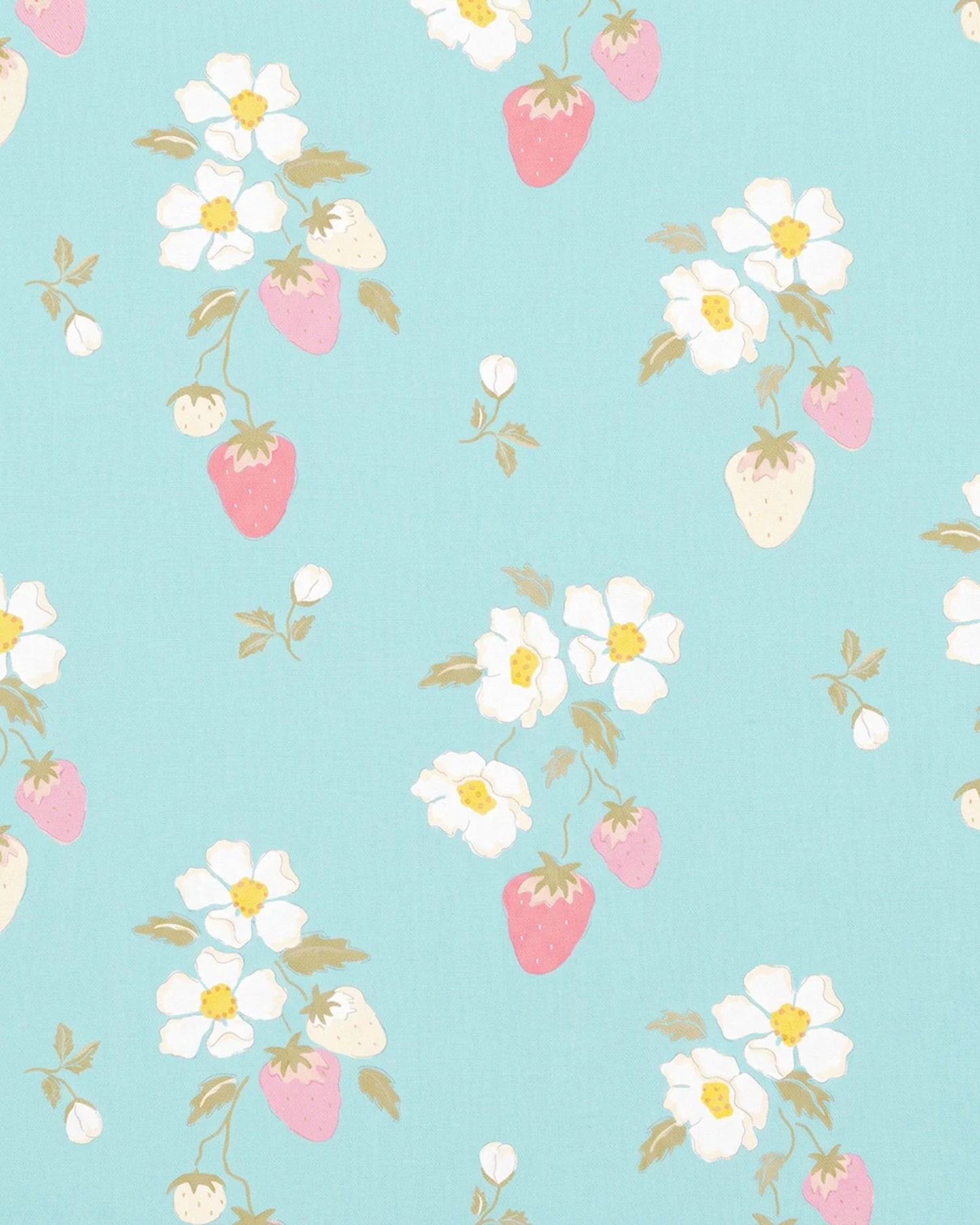 Sunhat Strawberry Fields - Aqua