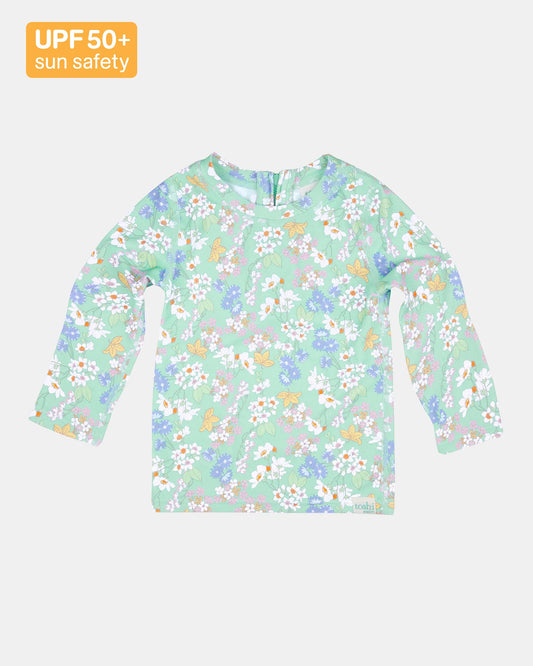 Swim Baby L/S Rashie - Sea Blossom