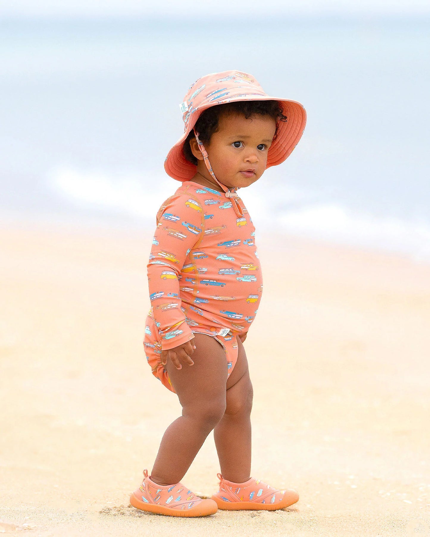 Swim Baby L/S Rashie - Surf's Up