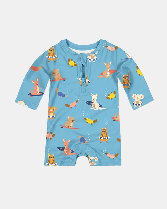 Toshi Swim Onesie L/S Pirate - Beach Buddies