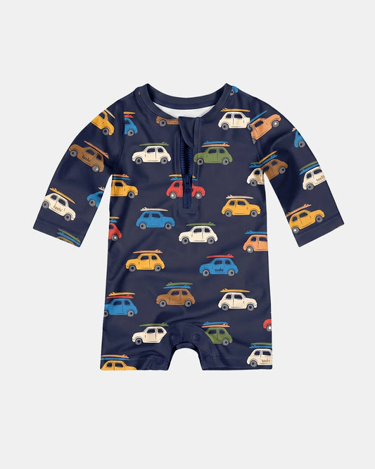 Toshi Swim Onesie L/S Pirate - Wave Buggies