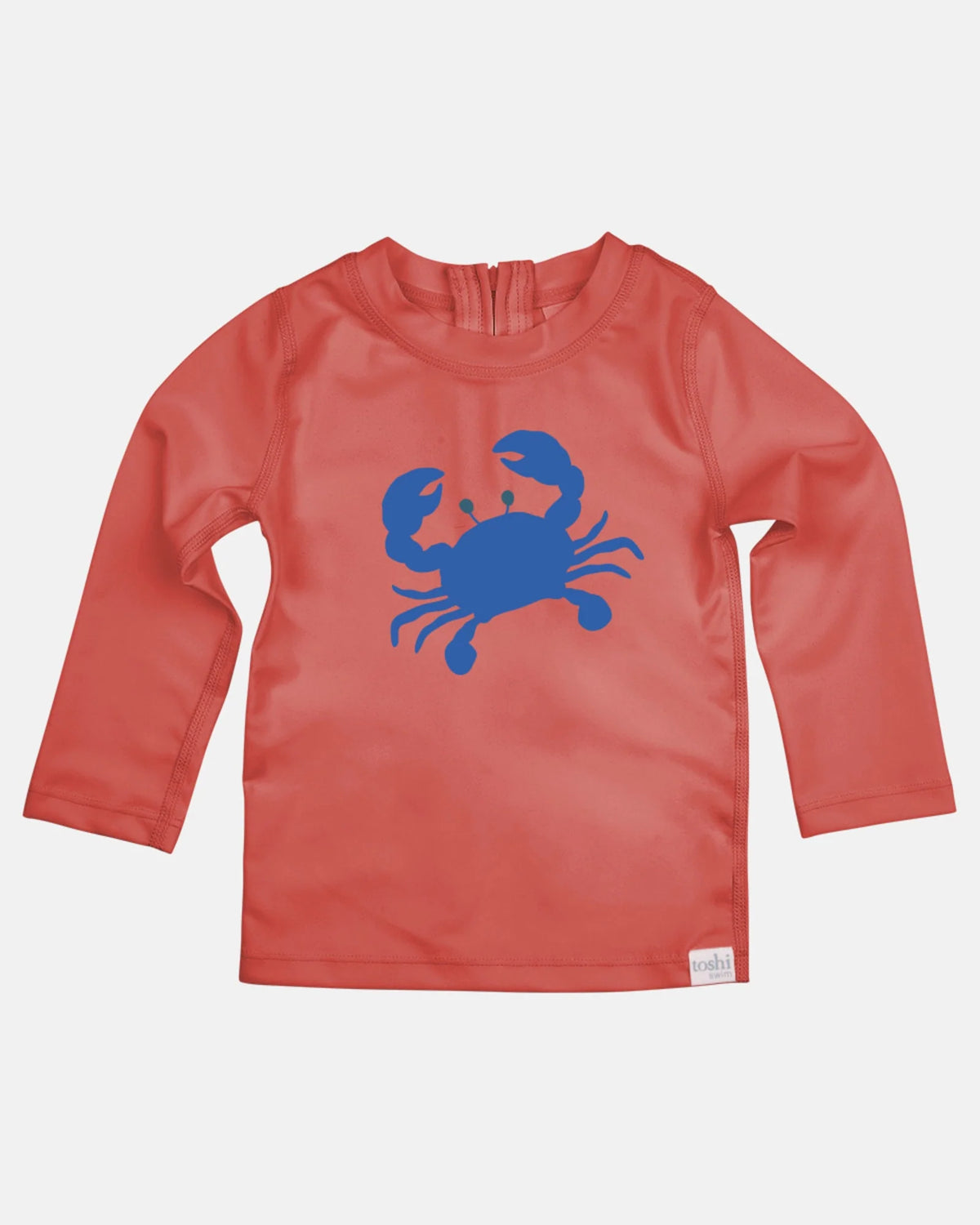 Toshi Swim Rashie L/S Pirate - Mud Crabs