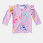 Toshi Swim Rashie L/S Twinkle - Princess Mermaid