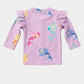 Toshi Swim Rashie L/S Twinkle - Princess Mermaid