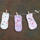 Toshi Organic Ankle Jacquard Socks - Wild Flowers