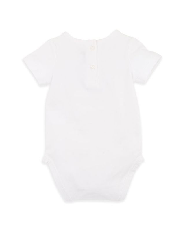Songbird Embroidered Bodysuit - Cloud