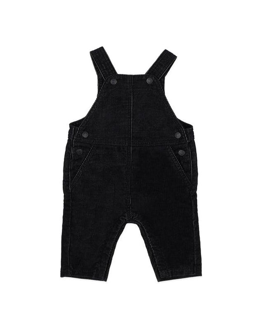 Hunter Cord Overalls - Washed Black