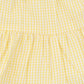 Libby Check Shorts - Yellow check