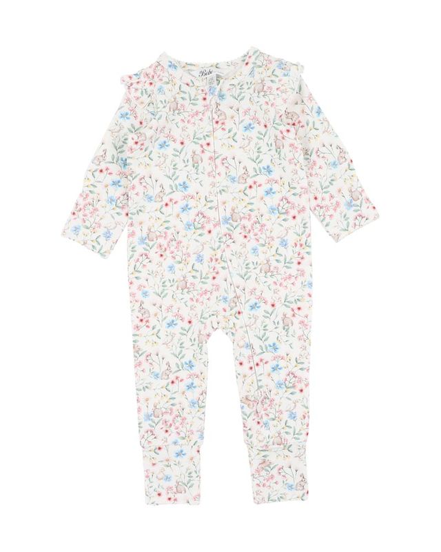 Bonnie L/S Zipsuit - Bonnie Print