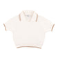Evan S/S Collared Jumper - Cream