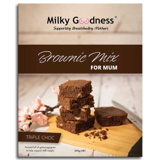 Milky Goodness Triple Choc Brownie Mix