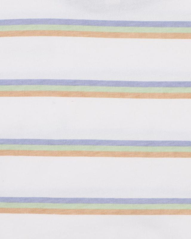 Wildings Stripe Pocket Tee - White Stripe