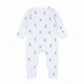 Brady L/S Zipsuit -Brady Stripe