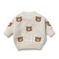 Knitted Jacquard Jumper - Beary cute
