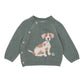 Proud Puppy Jumper - Sage